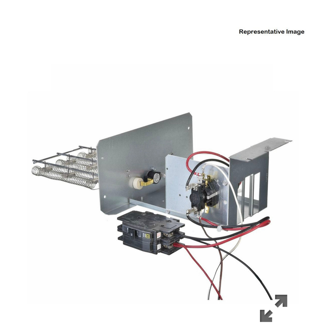 Tutco - 10 kW, 208/240V, 1 Phase, 34.7/40.0 Amps, With Breaker