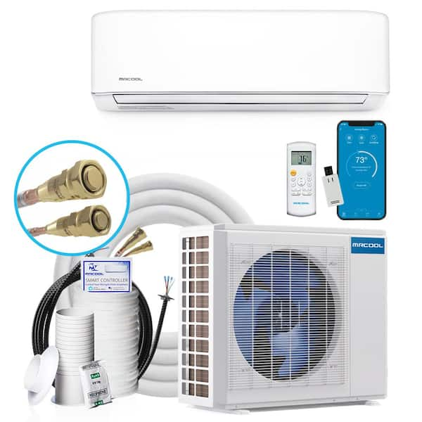 DIY 4th Gen 12,000 BTU Heat Pump Ductless Mini Split 115V