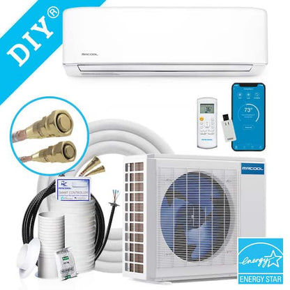 DIY 4th Gen 36,000 BTU Heat Pump Ductless Mini Split 230V