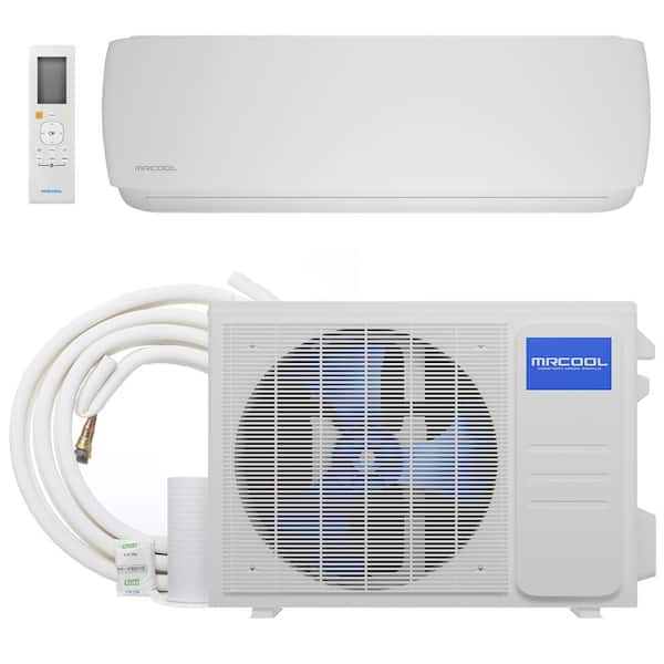 Easy Pro 18,000 BTU Heat Pump 1 1/2 Ton 18.5 SEER Ductless Mini Split ...