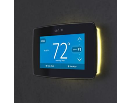 White-Rodgers 1F95U-42WFB - Sensi™ Touch Wi-Fi Thermostat, Black